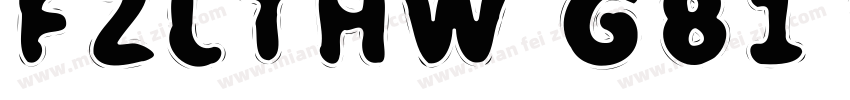 FZLTHW GB1 0字体转换
